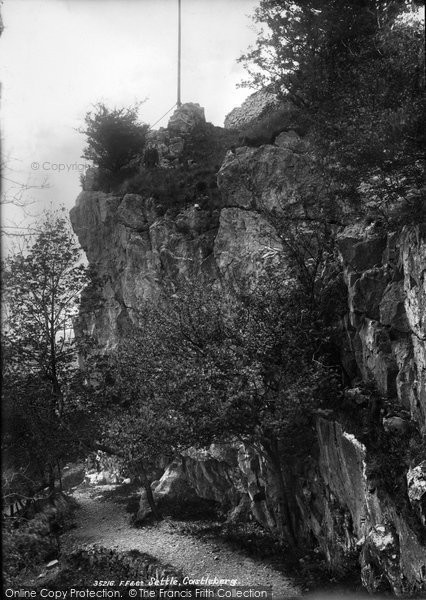 Photo of Settle, Castleberg Crag 1895