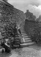 Castlebergh Wells And Steps 1924, Settle