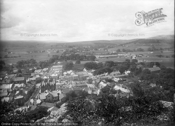 Photo of Settle, From Castleberg Crag 1921