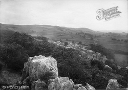 From Castleberg Crag 1921, Settle