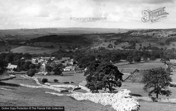 Photo of Settle, From Malham Road c.1955