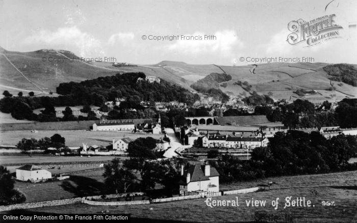 Photo of Settle, General View c.1950