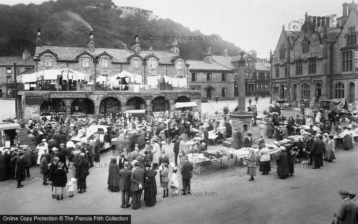 Photo of Settle, Market Day 1921