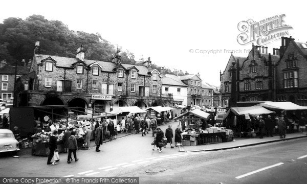 Photo of Settle, Market Place c.1965