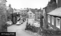 Market Place From Constitution Hill c.1965, Settle
