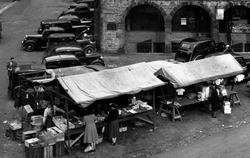 Market Stalls c.1955, Settle