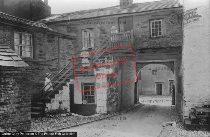 Photo of Settle, Old Courtyard 1924