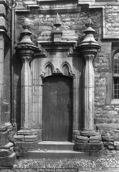 Photo of Settle, Old House Doorway 1887