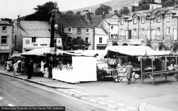 Photo of Settle, The Market c.1965