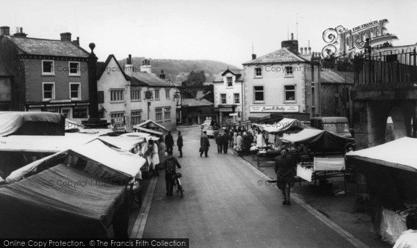 Photo of Settle, The Market Place c.1965