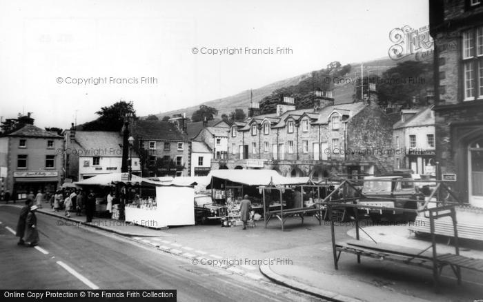 Photo of Settle, The Market Place c.1965