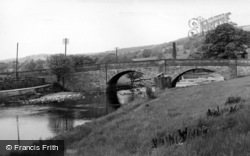 The Ribble Bridge c.1955, Settle