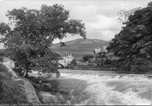 Photo of Settle, The River Ribble 1921