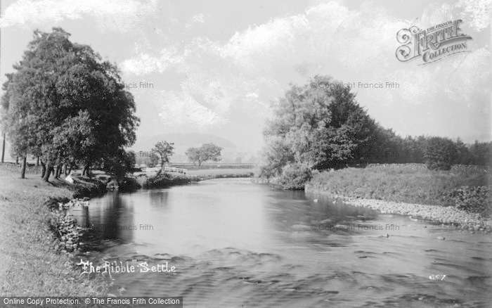 Photo of Settle, The River Ribble c.1900