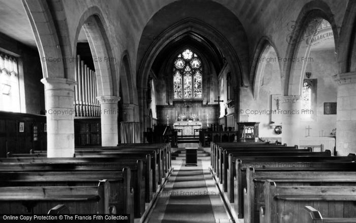 Photo of Settrington, The Church Interior c.1955