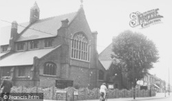 Church Of St John The Evangelist c.1955, Seven Kings