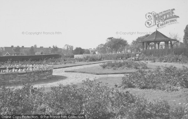 Photo of Seven Kings, Park, The Rose Garden c.1955