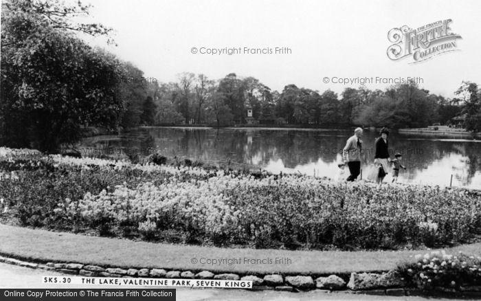 Photo of Seven Kings, The Lake, Valentine Park c.1965