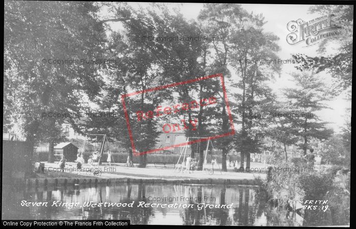 Photo of Seven Kings, Westwood Recreation Ground c.1955