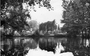 Sevenoaks, Bradbourne Park Lakes c1955
