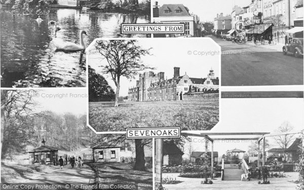 Photo of Sevenoaks, Composite c.1955