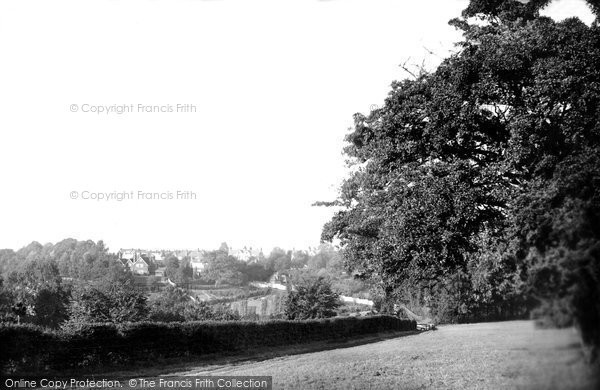 Photo of Sevenoaks, From Kippington Park 1895