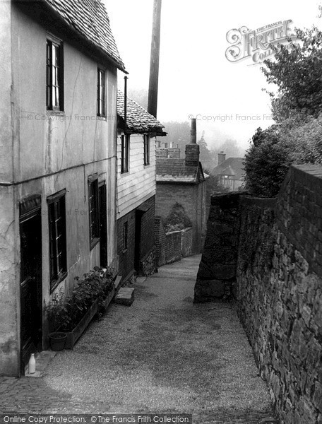 Photo of Sevenoaks, Six Bells Lane c.1955