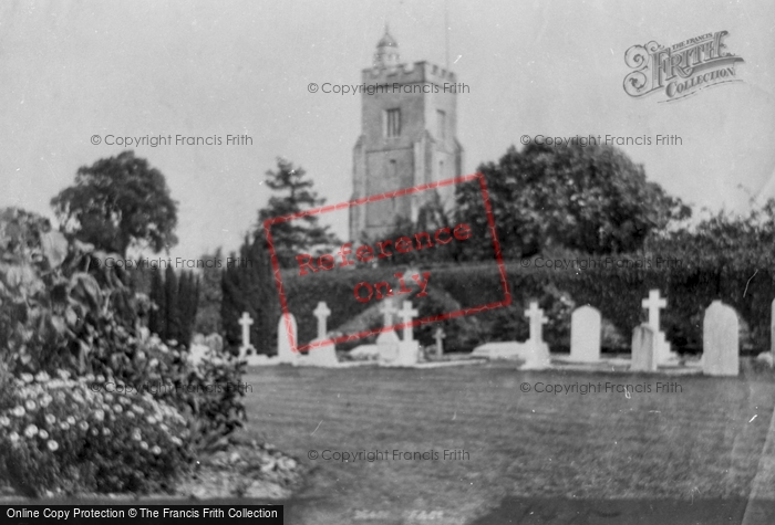 Photo of Sevenoaks, Th Church From The Cemetery 1895