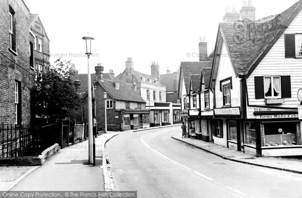 Photo of Sevenoaks, Upper High Street 1959