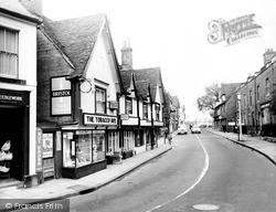 Upper High Street c.1960, Sevenoaks