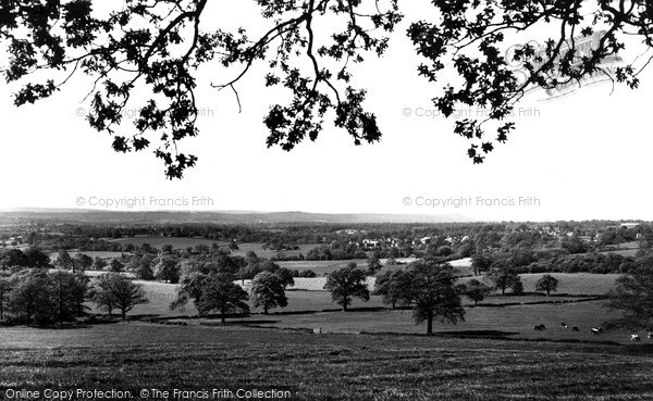 Photo of Sevenoaks, View Of The Weald c.1965