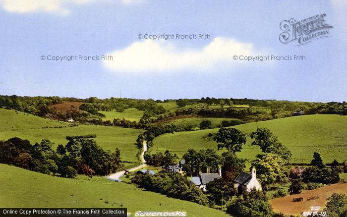 Photo of Sevenoaks, Woodlands c.1955