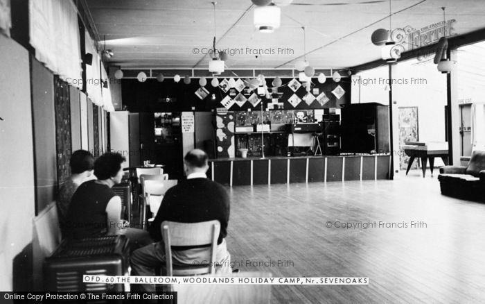Photo of Sevenoaks, Woodlands Holiday Camp, The Ballroom c.1960