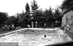 Woodlands Holiday Camp, The Swimming Pool c.1955, Sevenoaks