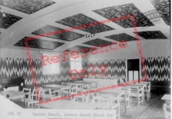 The Severn Beach Hotel, Interior c.1960, Severn Beach
