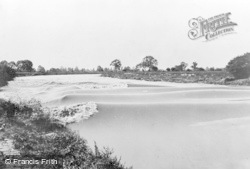 Severn River, The Severn Bore At Lower Parting c.1955, River Severn