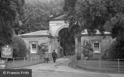 Sewerby Hall Entrance 1951, Sewerby