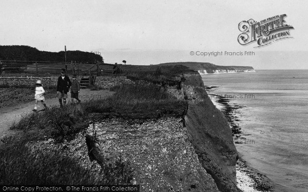 Photo of Sewerby, The Cliff Path 1921
