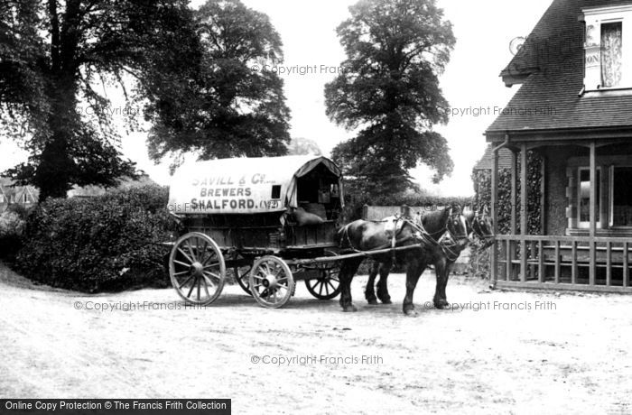 Photo of Shackleford, Horse Drawn Waggon 1906