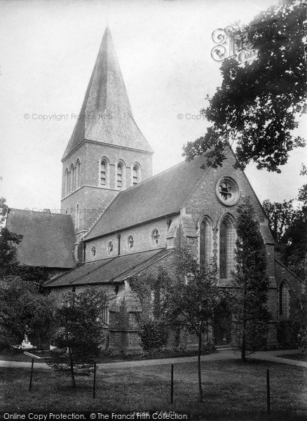 Photo of Shackleford, St Mary's Church 1895