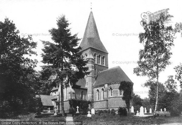 Photo of Shackleford, St Mary's Church 1906