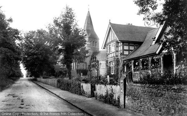 Photo of Shackleford, St Mary's Church And Institute 1904