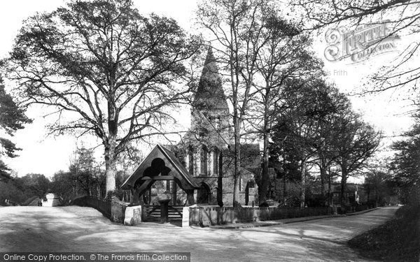 Photo of Shackleford, St Mary's Church And Lychgate 1909