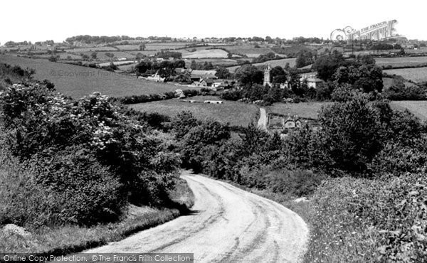 Photo of Shaftesbury, Spreadeagle Hill And Melbury Abbas c.1955
