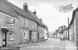 St James Street c.1955, Shaftesbury