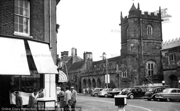Photo of Shaftesbury, St Peter's Church c.1955