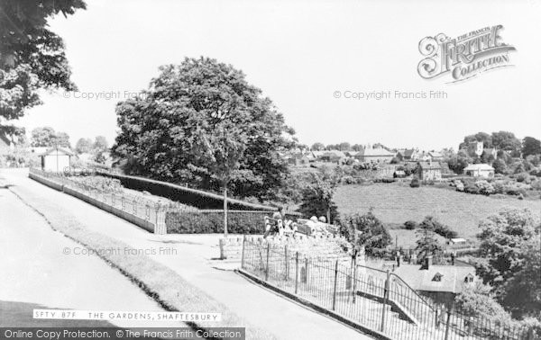 Photo of Shaftesbury, The Gardens c.1965