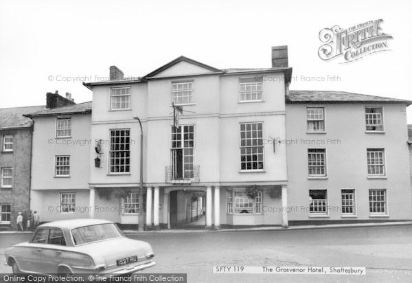 Photo of Shaftesbury, The Grosvenor Hotel c.1965