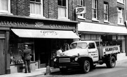 Truck Outside Boots c.1965, Shaftesbury