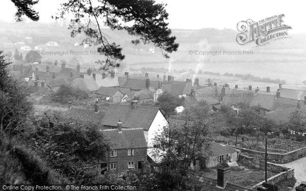 Photo of Shaftesbury, View From Park Walk 1951